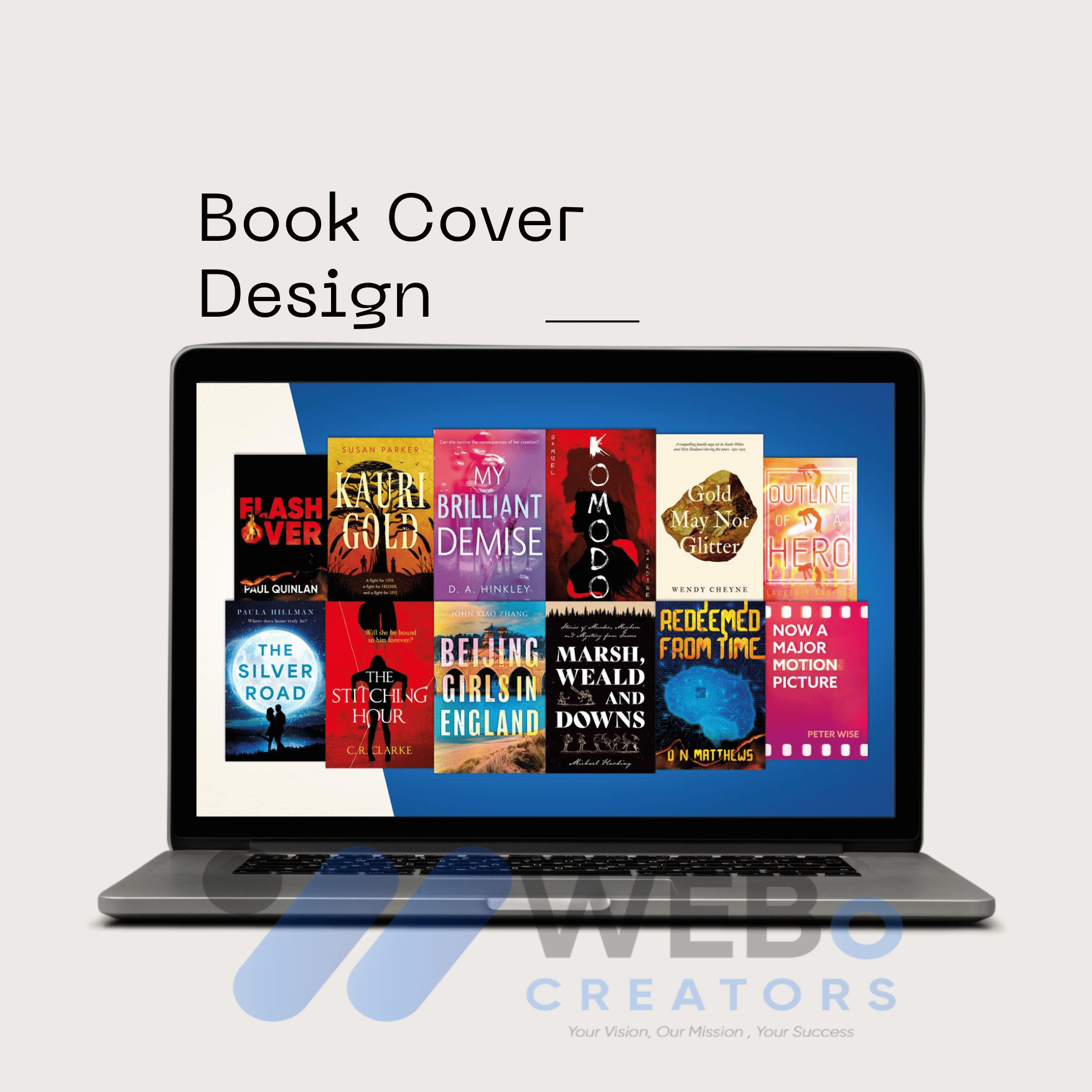 Book Cover Design - Modern Book Cover Layout